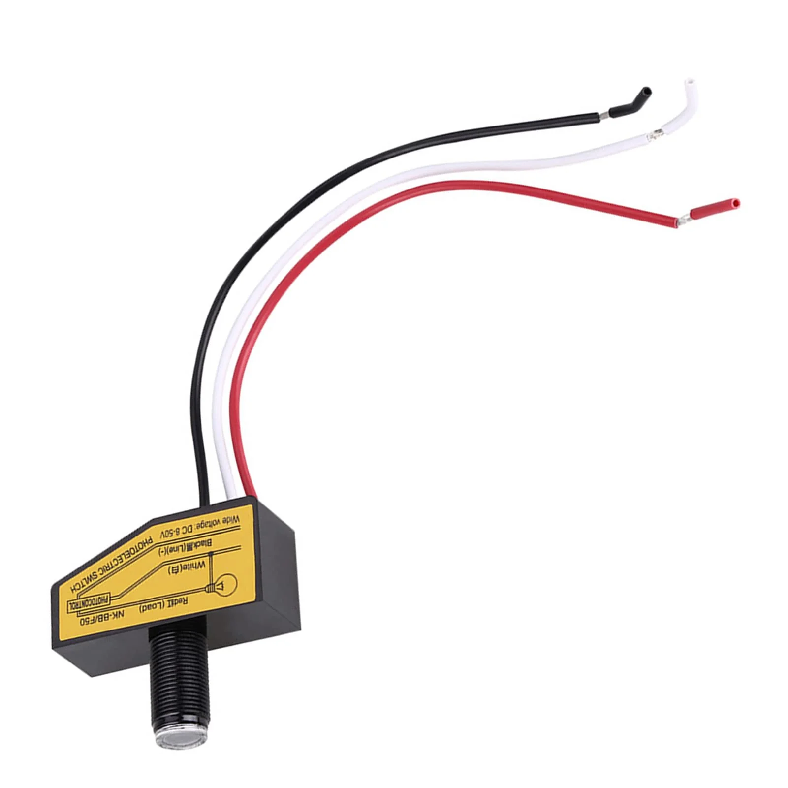 12 V Light Sensor, Twilight Switch 12 V, 12 V, 24 V, 36 V, 48 V Photocell Switch, Mini Light Switch Sensor, Dusk Control Until Dawn, Automatic On and Off, 8 V to 50 V - Image 5