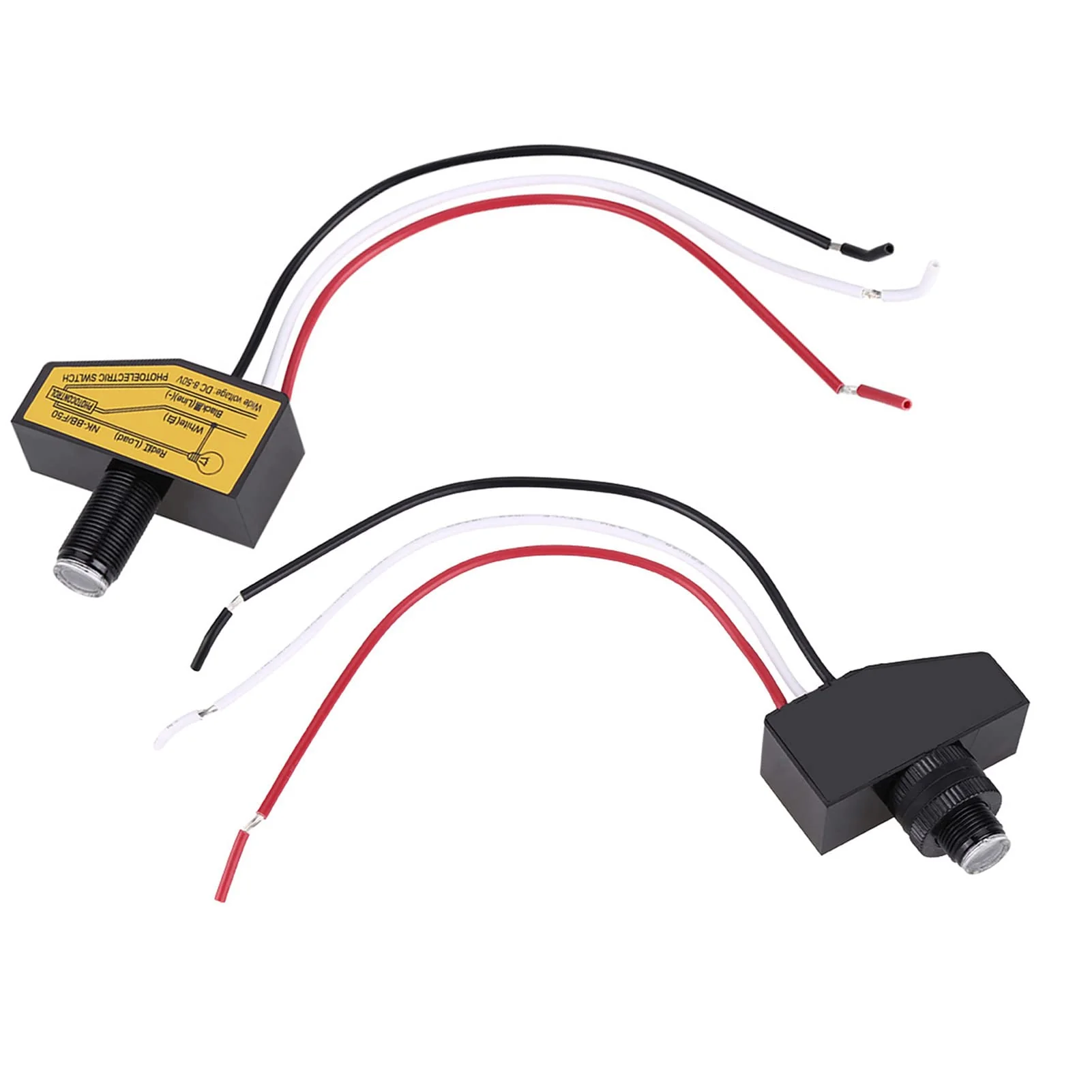 12 V Light Sensor, Twilight Switch 12 V, 12 V, 24 V, 36 V, 48 V Photocell Switch, Mini Light Switch Sensor, Dusk Control Until Dawn, Automatic On and Off, 8 V to 50 V - Image 8