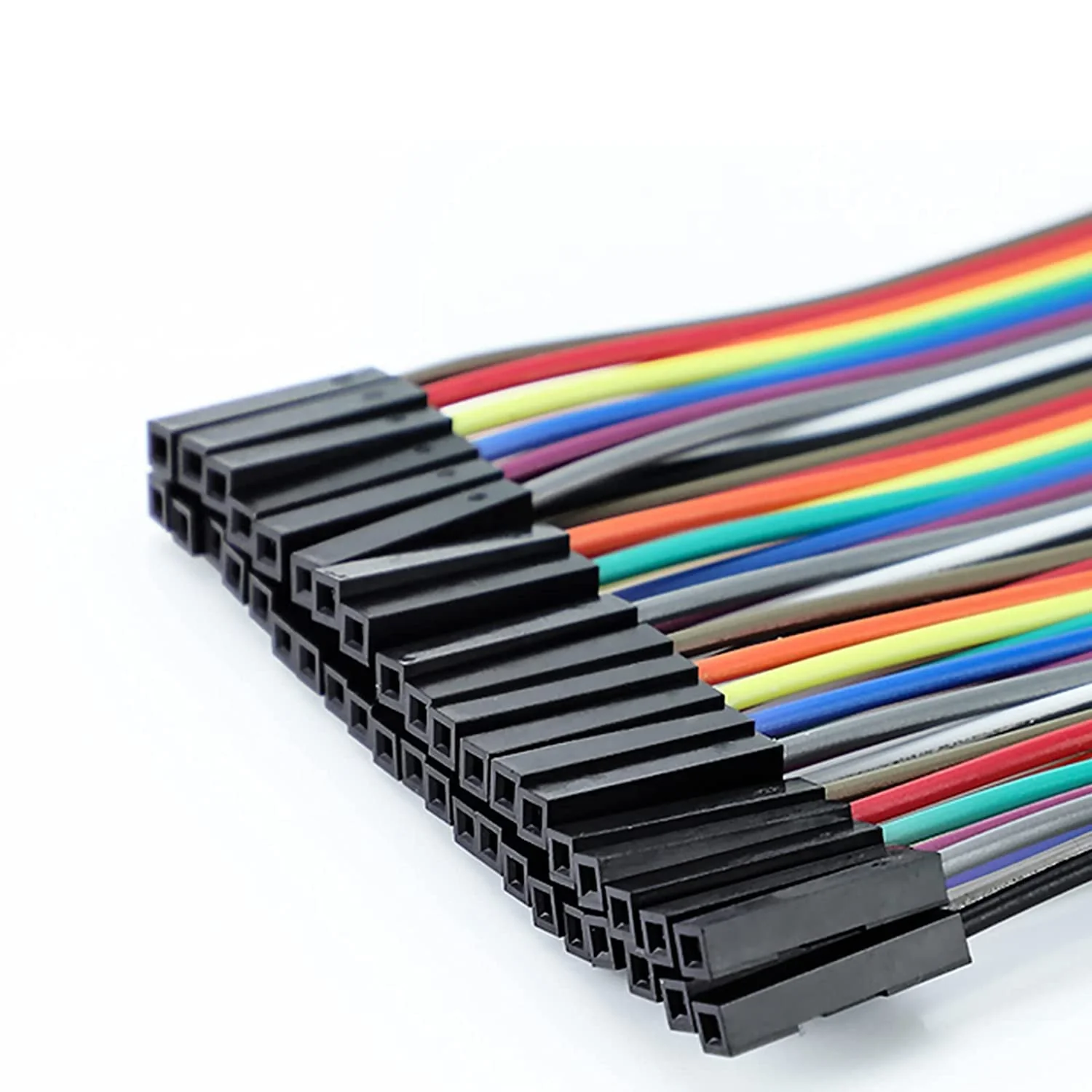 120 Pin Dupont Jumper Wires, 20 cm Wire Length (40Pin Male to Female, 40Pin Male to Male, 40 Pin Female to Female), with Arduino and Raspberry Pi Projects (Set of 3) 1 Pack (Set of 3) - Image 2
