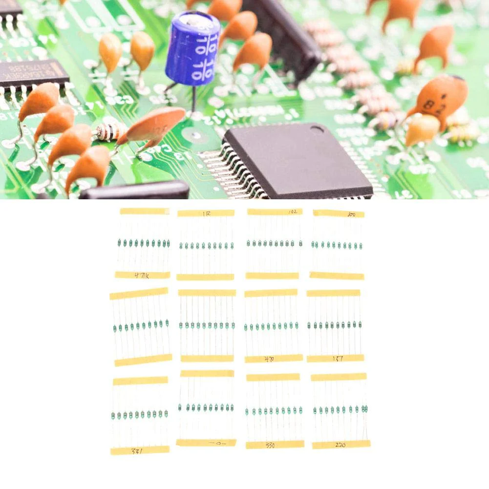 120pcs Inductors 1/4W 1UH - 1MH 12 Inductor Colour Ring Standard Inductor for Electronic Part - Image 4