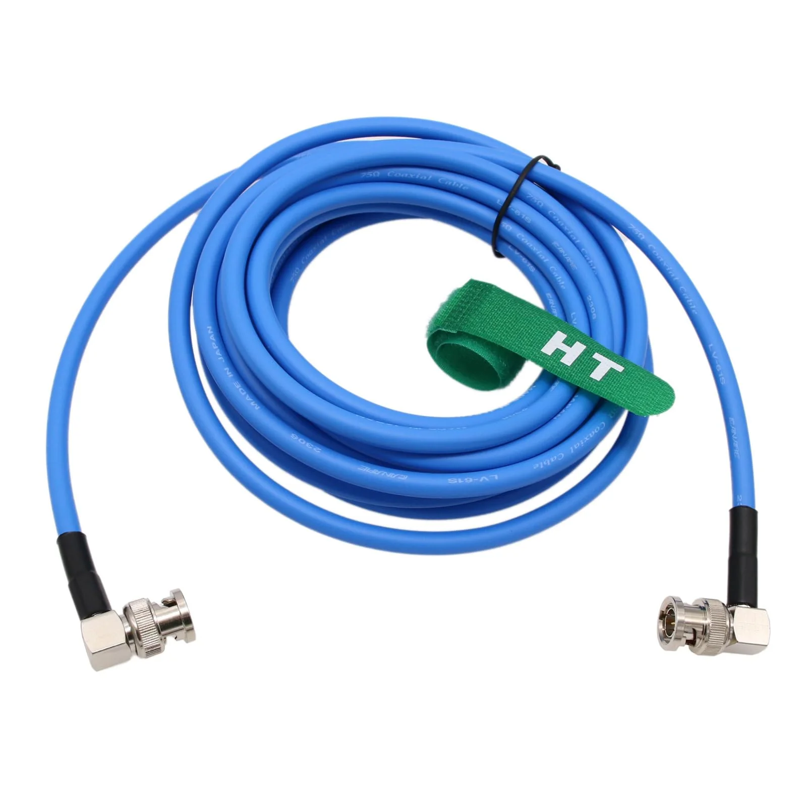 12G 4K Raw SDI Coaxial Video Cable BNC to BNC Canare LV-61S 75 ohm for Sony ARRI Camera Monitor Flexible Shielded 1.5M Blue - Image 4