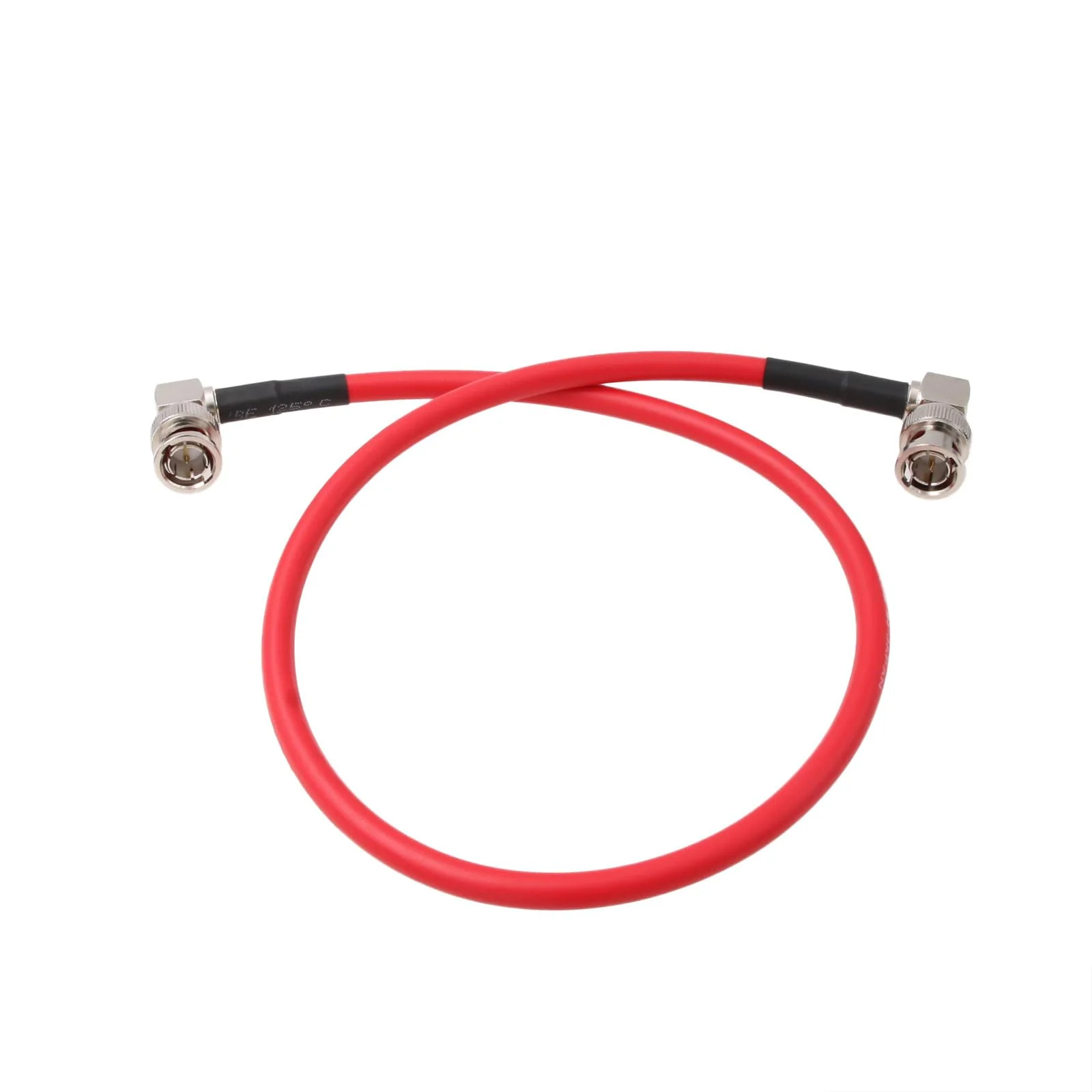 12G 4K SDI Coaxial Video Cable BNC to BNC Right Angle Canare LV-61S 75 ohm for Camera Monitor Flexible Shielded 80cm - Image 3