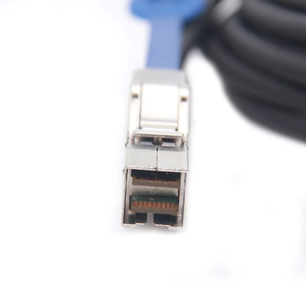 12G Mini SAS HD SFF-8644 to SFF-8644 SAS3.0 Cable, for Hard Disk Server, SAN, Raid Card, 100-Ohm, 1-m(3.3ft) 1m - Image 4