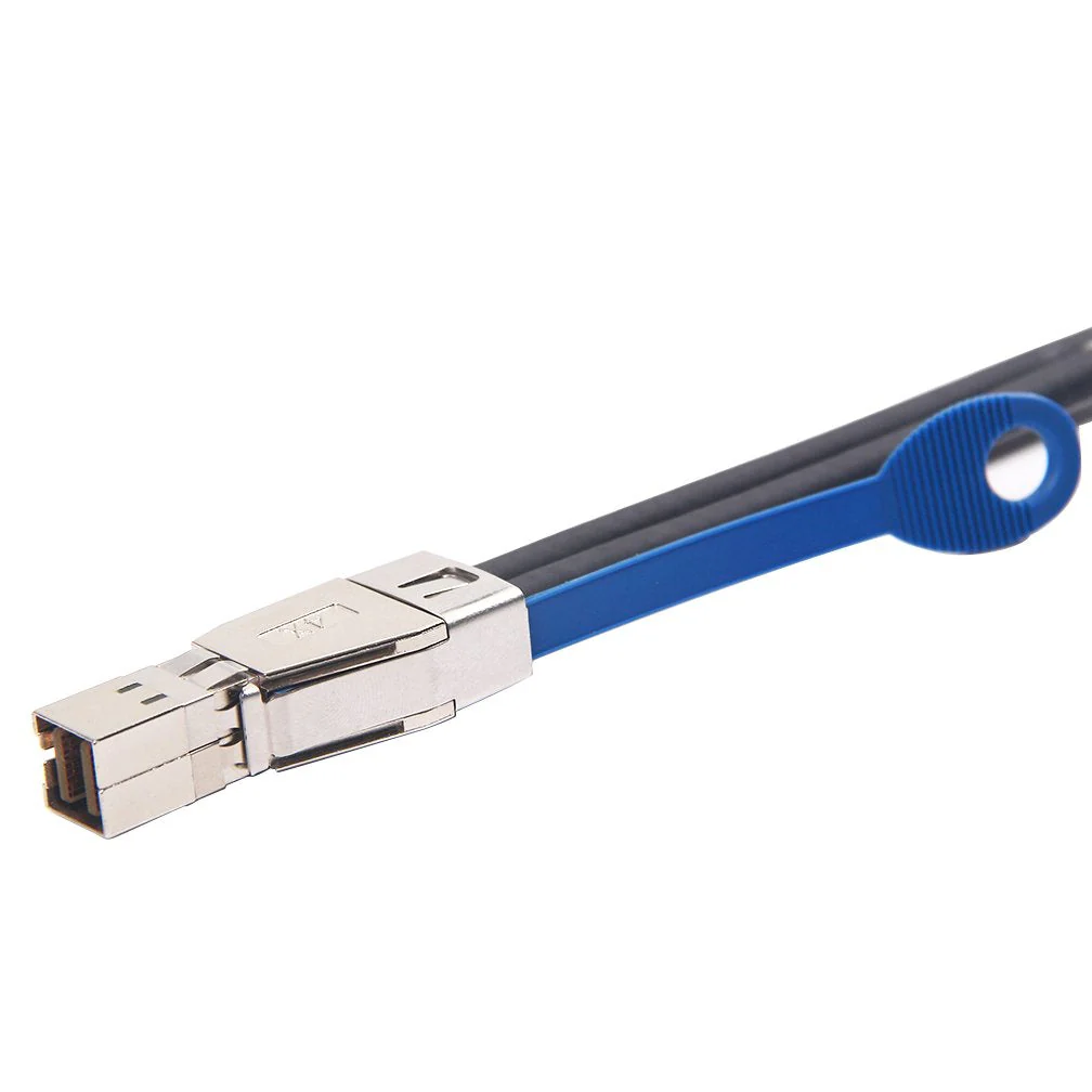 12G Mini SAS HD SFF-8644 to SFF-8644 SAS3.0 Cable for Hard Disk Server, SAN, Raid Card, 100-Ohm, 2-m(6.6ft) 2m 1 - Image 3