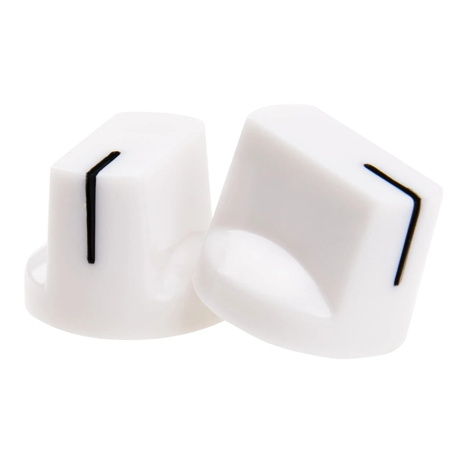 12Pcs Guitar AMP Effect Pedal Knobs Pointer Control Knobs Compatible with Guitar Parts (White) - Image 5