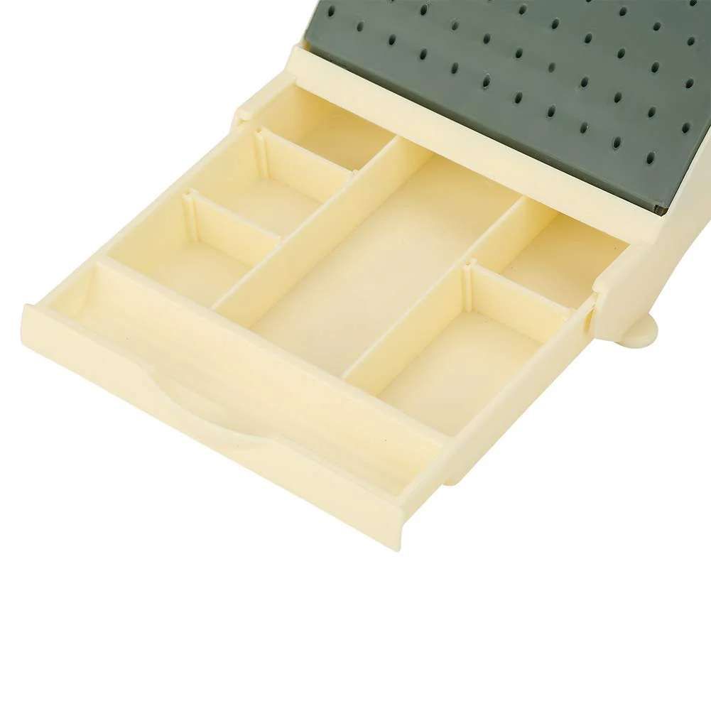142 Holes Autoclavable Extendable Drawer Disinfectant Case Tooth Drill Holder Stand - Image 7