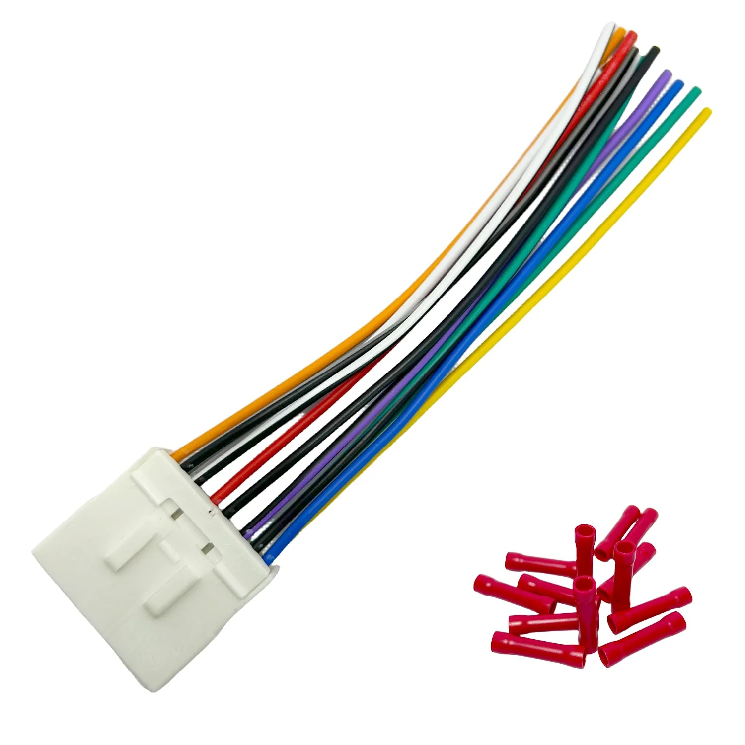 14Pin Radio Wiring Harness for Subaru 1995-2008 Aftermarket Radio Stereo Wire Harness Adapter for Subaru Outback WRX Impreza Forester Legacy Aftermarket Stereo CD Player Power/Speaker Connector - Image 7