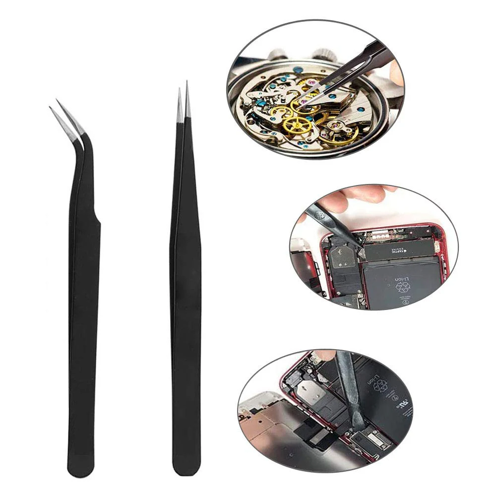 15 in 1 Torx Screwdriver Set with T3 T4 T5 T6 T8 T10 Security Torx screwdriver and ESD tweezers, Magnetic Screwdrivers Precision Repair Kit for Xbox, iPhone, PS4, Macbook, Watch, Electronics - Image 5