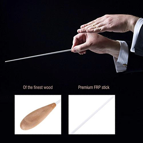 15 inch Music Conductor Batons Music Band Conducting Baton for Choral Symphony Concert - Image 2