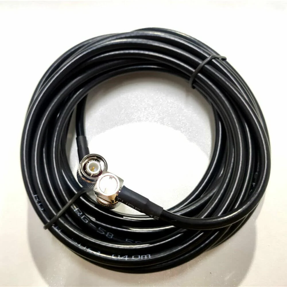 15FT 90° Ag Leader Antenna Cables for Trimble GPS EZ-Guide FMX TNC Male to Male - Image 2