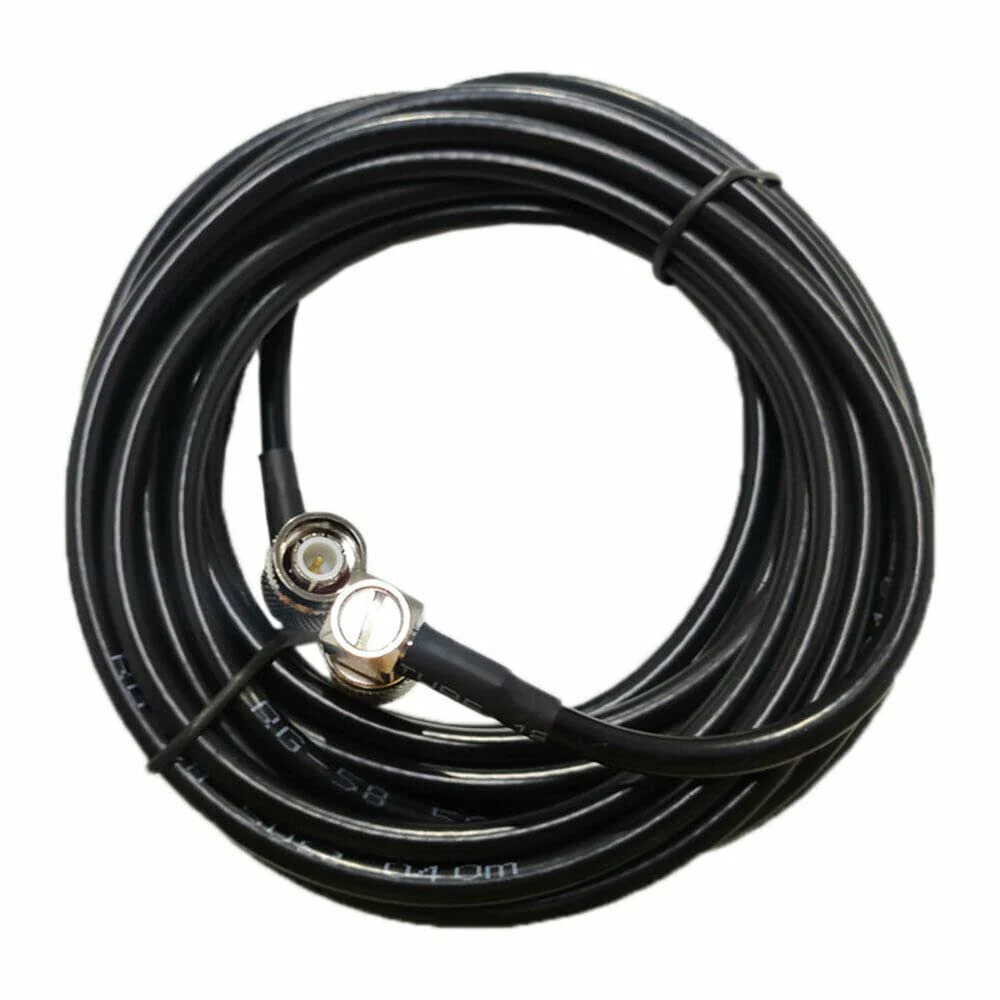 15FT 90° Ag Leader Antenna Cables for Trimble GPS EZ-Guide FMX TNC Male to Male - Image 3