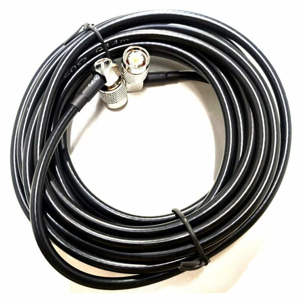15FT 90° Ag Leader Antenna Cables for Trimble GPS EZ-Guide FMX TNC Male to Male - Image 5