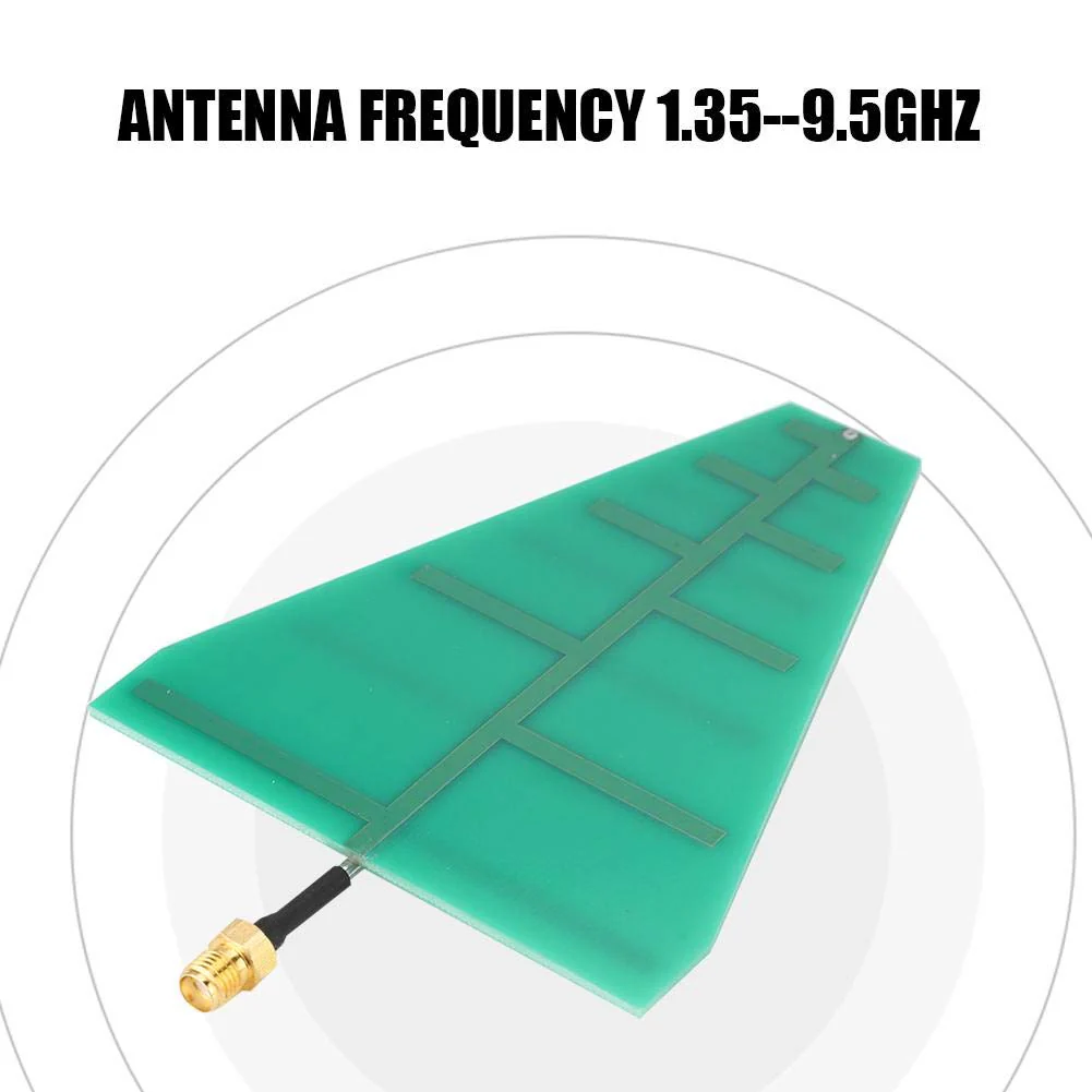 15W 5-6dB 1.35-9.5GHz UWB Ultra Broadband Antenna Linear Directional Polarization RF Directional Antenna with Logarithmic Period - Image 2