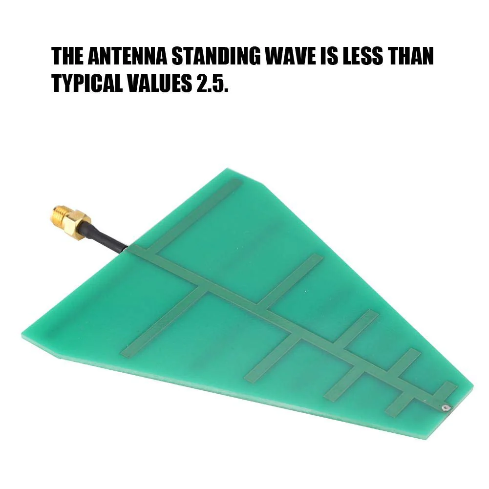 15W 5-6dB 1.35-9.5GHz UWB Ultra Broadband Antenna Linear Directional Polarization RF Directional Antenna with Logarithmic Period - Image 4
