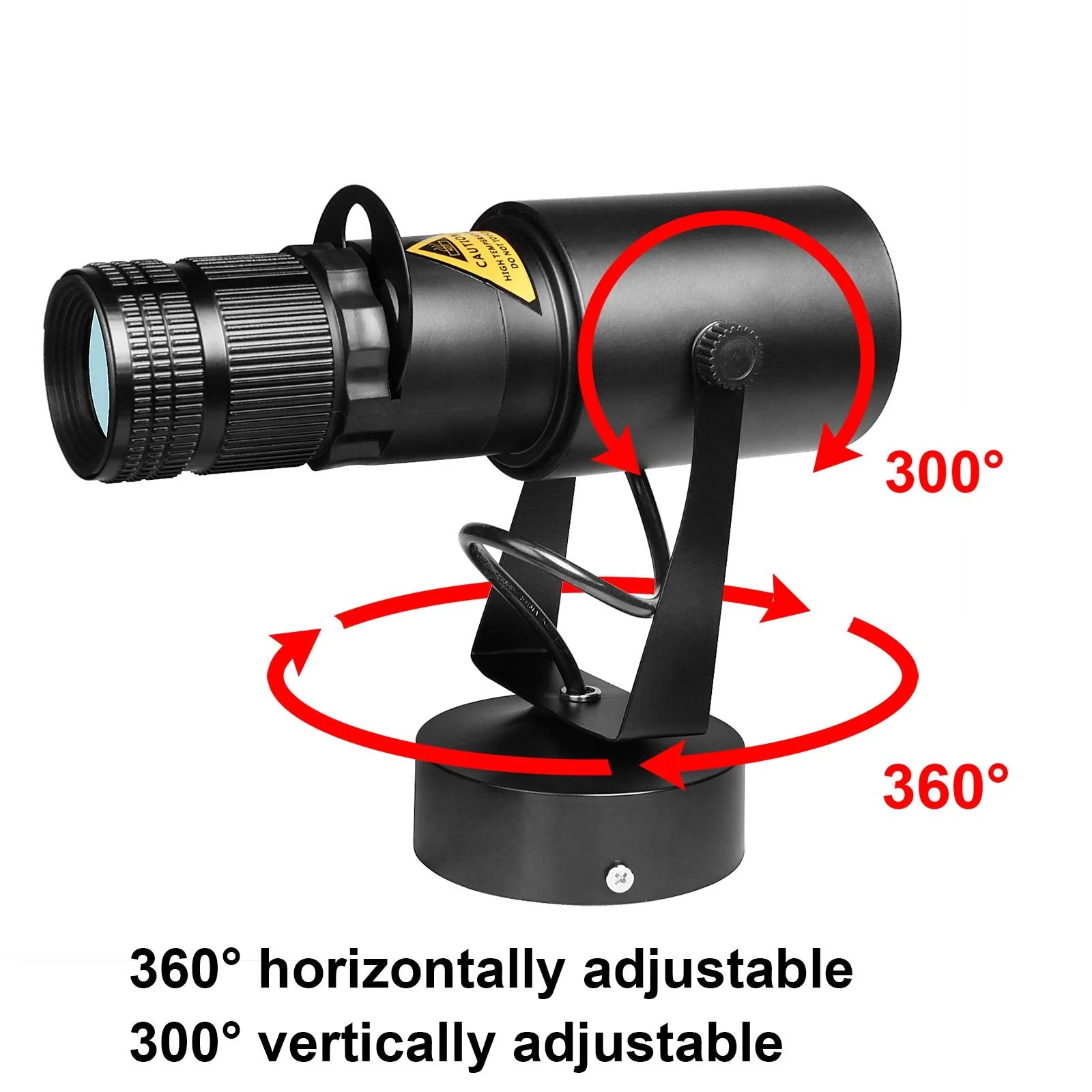 15W White LED Pin Spot Light, Manual Focus, Adjustable 4 Apertures, for DJ Disco Party Wedding Stage Effect Lighting - Image 6