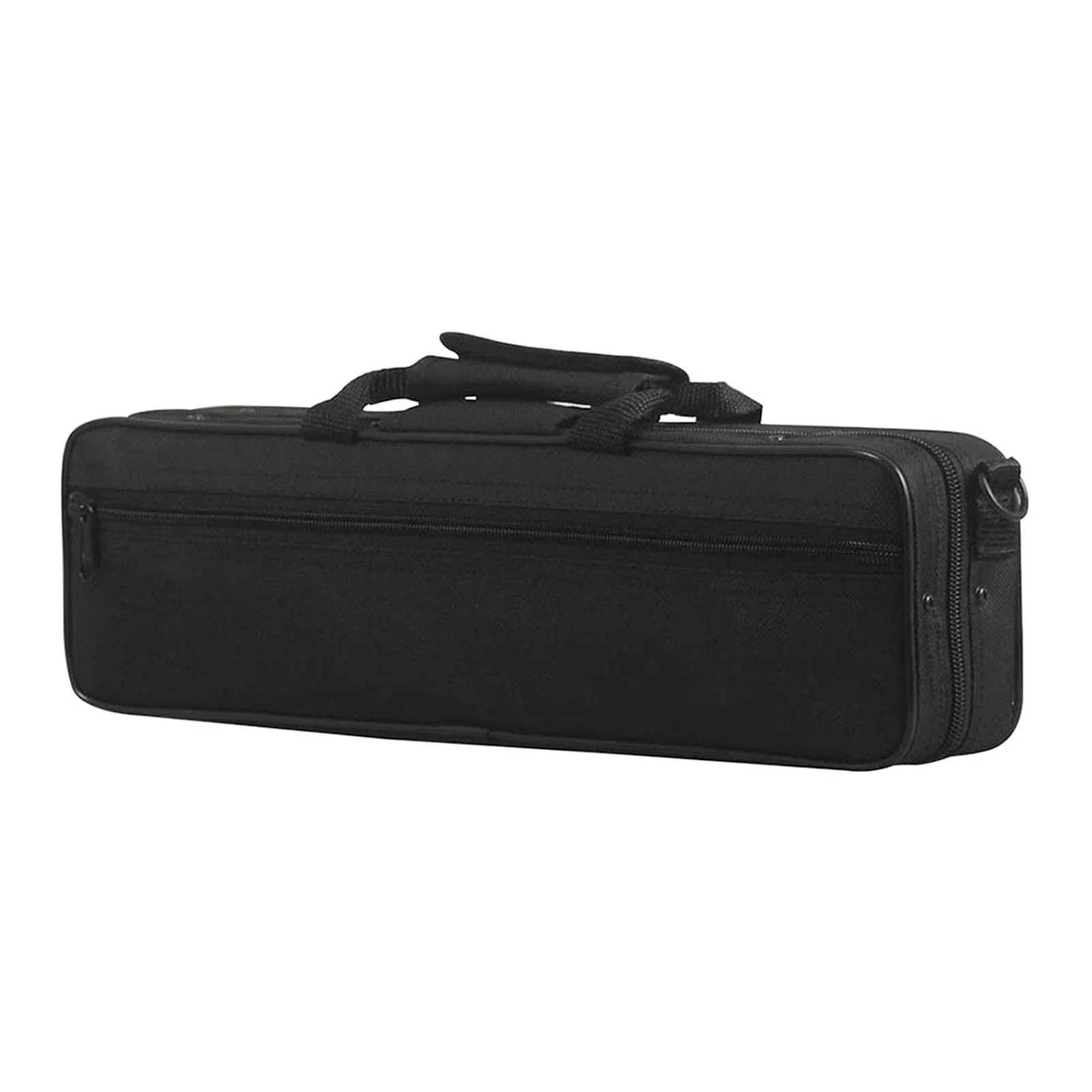 16 Holes C Flute Case Flute Bag Gig Bag Backpack Box Water-resistant 600D Foam Cotton Padding with Adjustable Single Shoulder Strap - Image 6