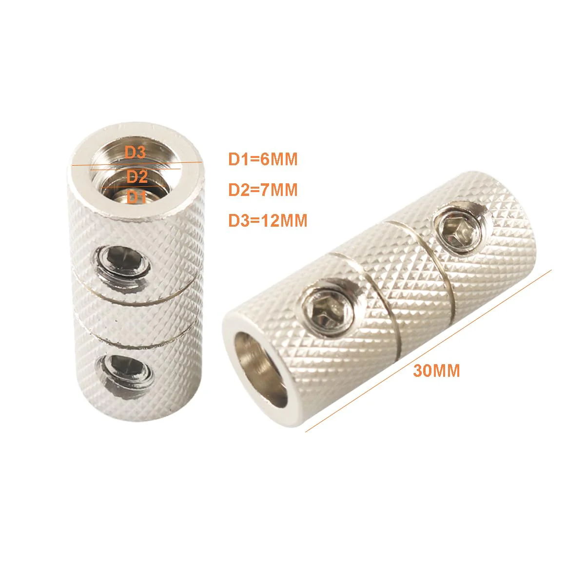 16 mm² Butt Connector Car Audio Amplifier Battery Crimp Connector 6AWG Cable Connection with Hose 4 Pieces 16mm² Stoßverbinder - Image 2