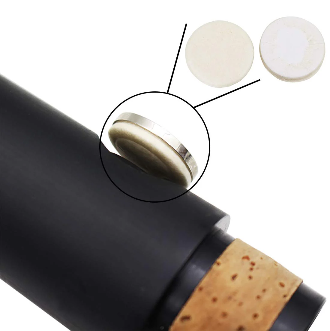 17 Pack Clarinet Pads Replacement Pad Parts Cushion Maintenance Repair Accessories for Bundy Clarinets Bb Tube Woodwind Instrument - Image 5