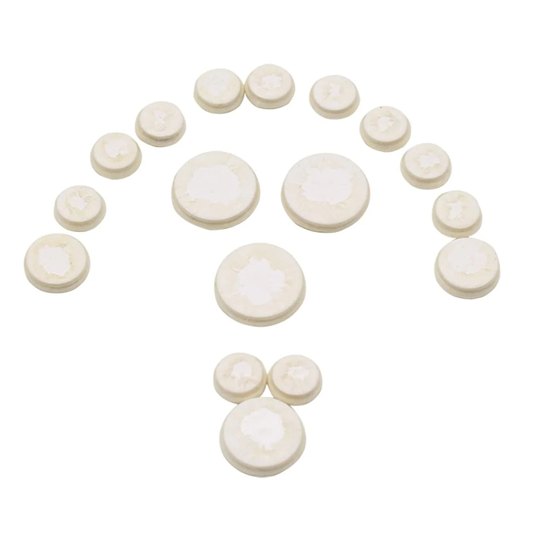 17 Pack Clarinet Pads Replacement Pad Parts Cushion Maintenance Repair Accessories for Bundy Clarinets Bb Tube Woodwind Instrument - Image 8