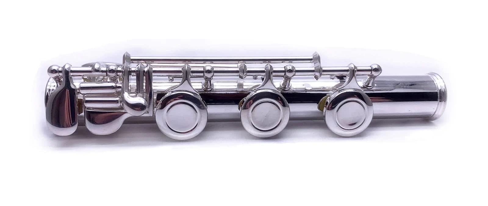 17keys B Foot Flute Joint Flute Repair Part Accessaries Connector Diameter 20mm Silver Plated - Image 2