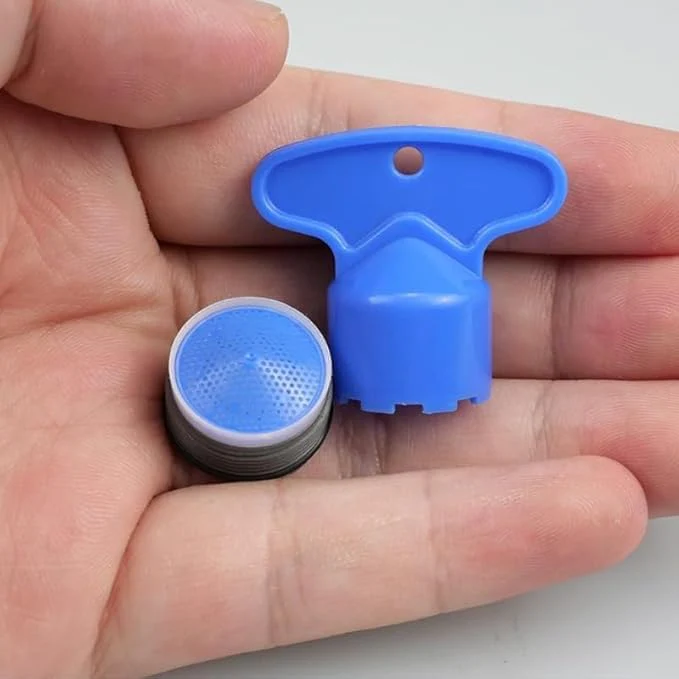 18.5 mm Pack of 10 Tap Aerator Tap Strainer Aerator Spray Attachment Kitchen Sink Aerator Aerator Aerator Insert Suitable for Most Taps Blue 18.5 - Image 7