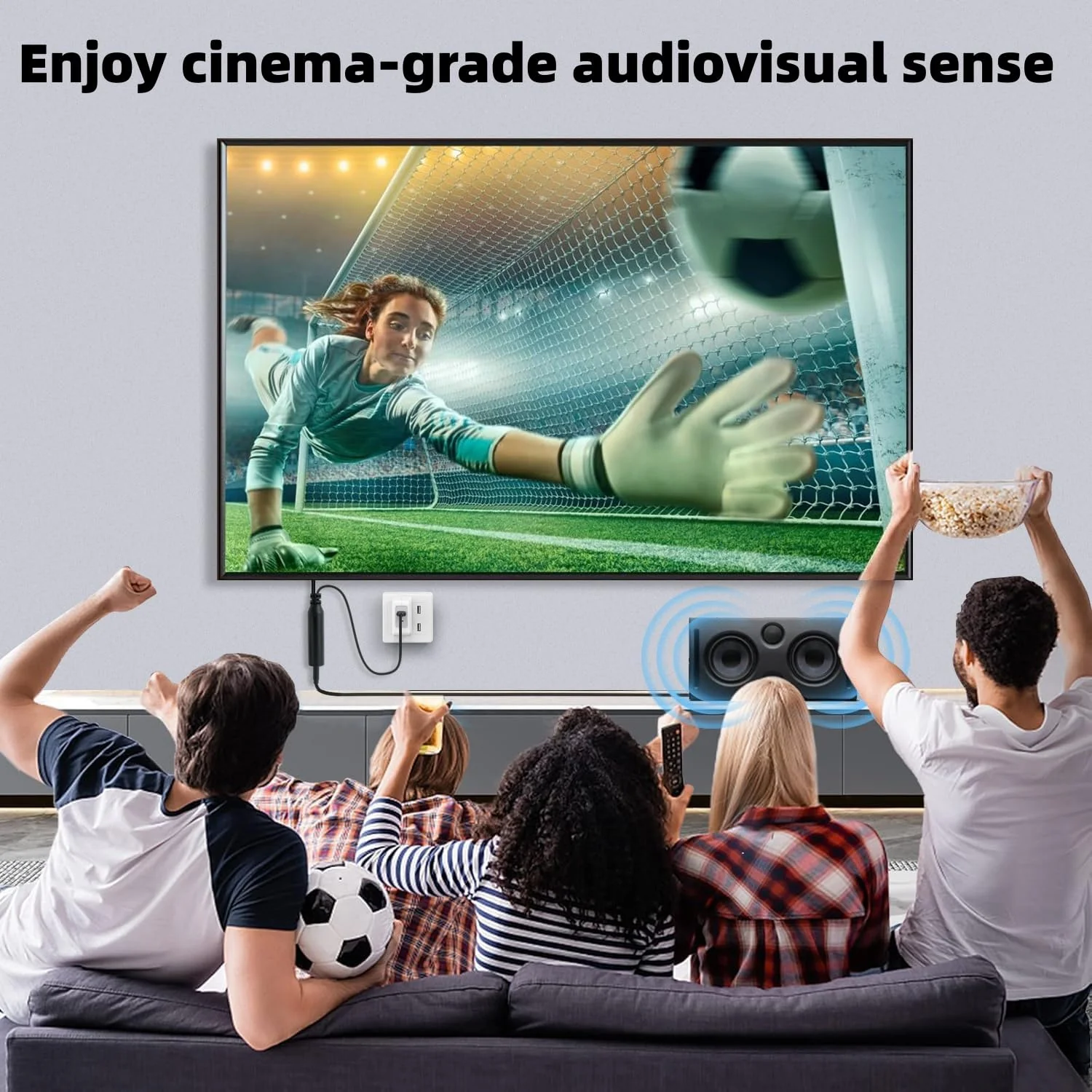 192KHz DAC Optical to Dual 1/4" TS Converter,Optical Audio Cable to Dual 6.35mm AUX Converter for HDTV DVD Set-top Boxes Out to Speaker Audio Mixer(Unidirectional O-ptical to 6.35mm) 3.3FT - Image 7