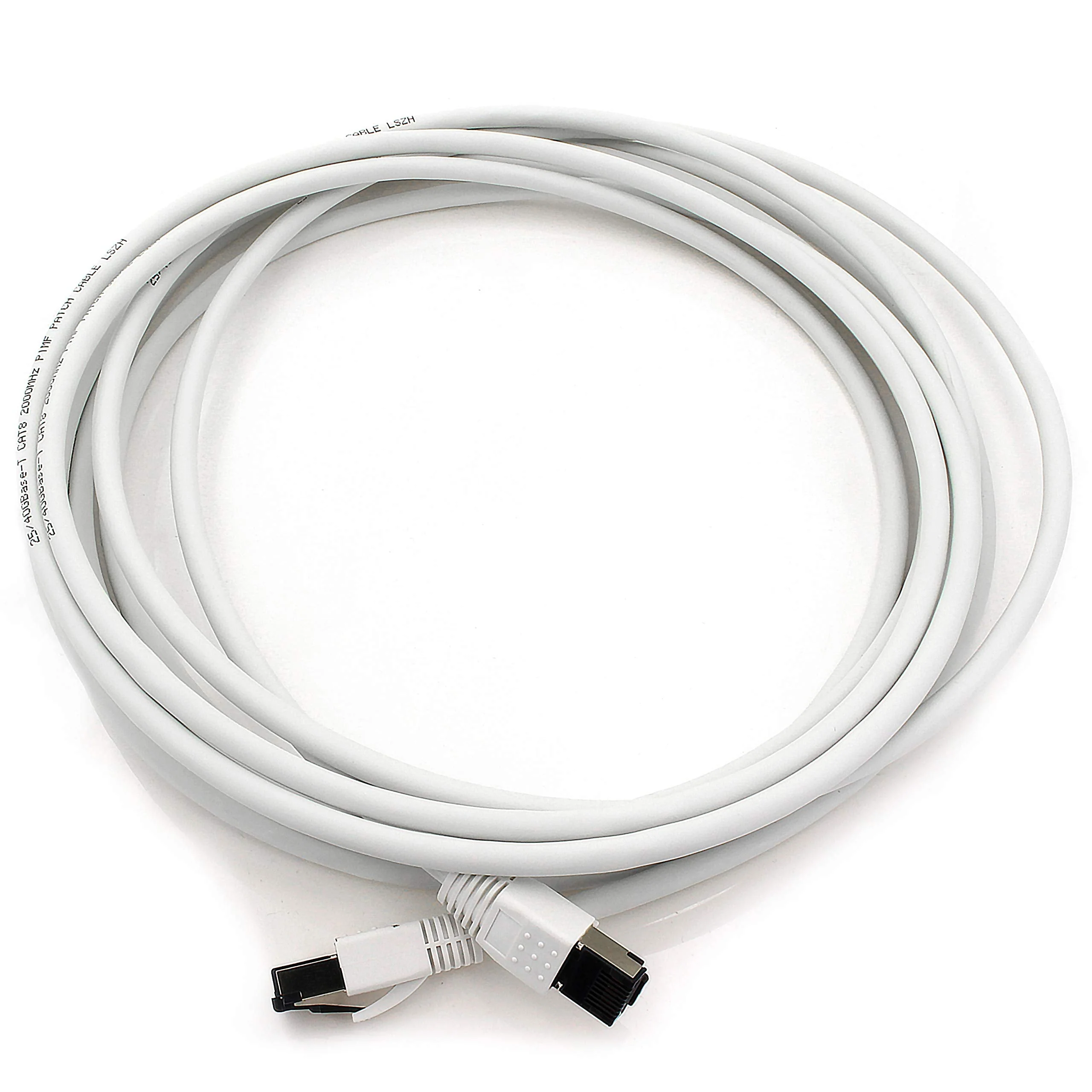 1aTTack.de 0.5 m Cat 8 Network Cable CAT8 Cable Colours Set - 5 Pieces Cat.8 LAN 2000 MHz 40 Gbit s 40GBase-T Poe+ Patch Cable Ethernet Cable LSZH - 5 x 0.5 m 5 x 0.5m Colour 3 - Image 3