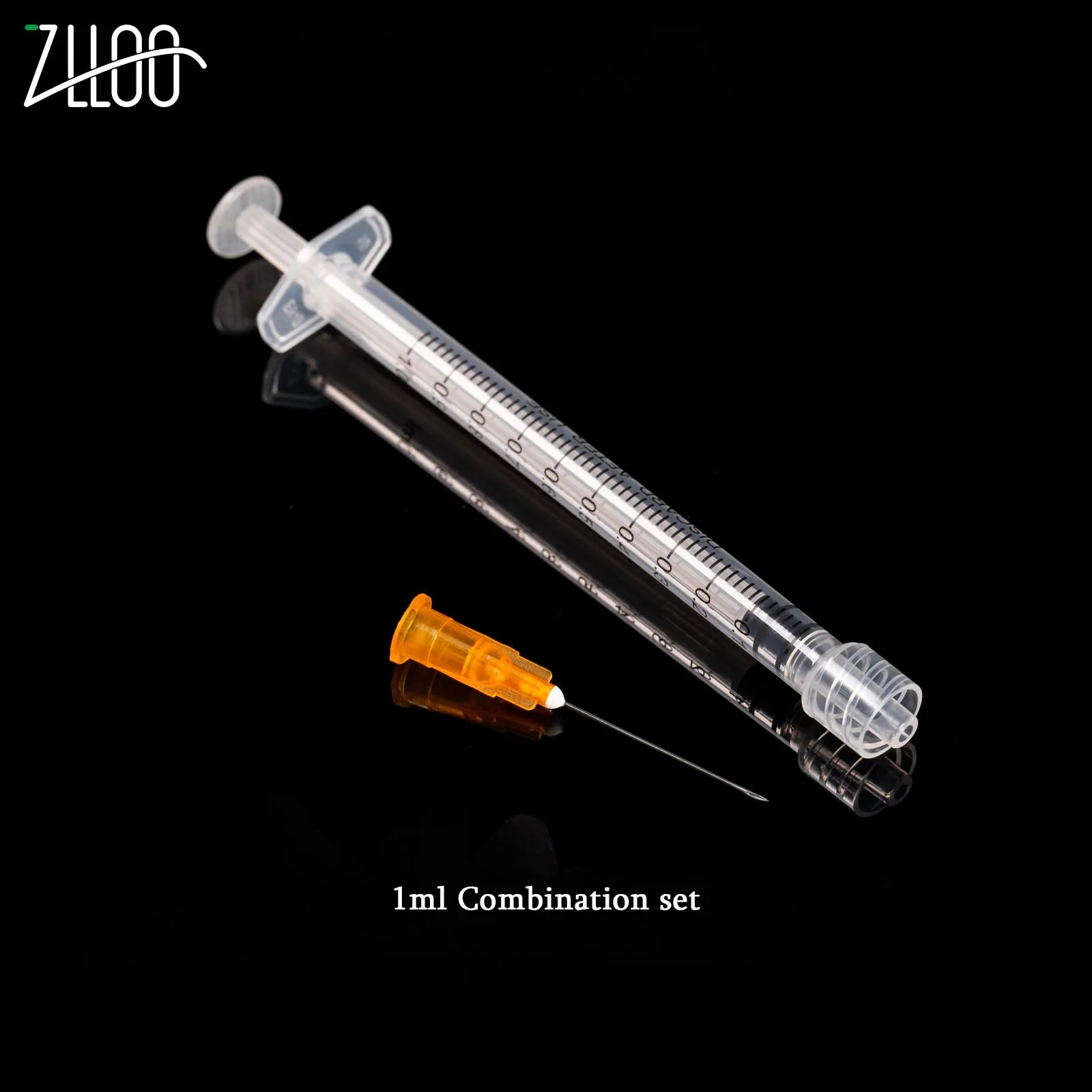 1ml/cc Plastic Tube with 25G-25mm Head, Disposable Luer-Lock Independent Packaging, Easy to Use (Pack of 100) 100 Items - Image 2
