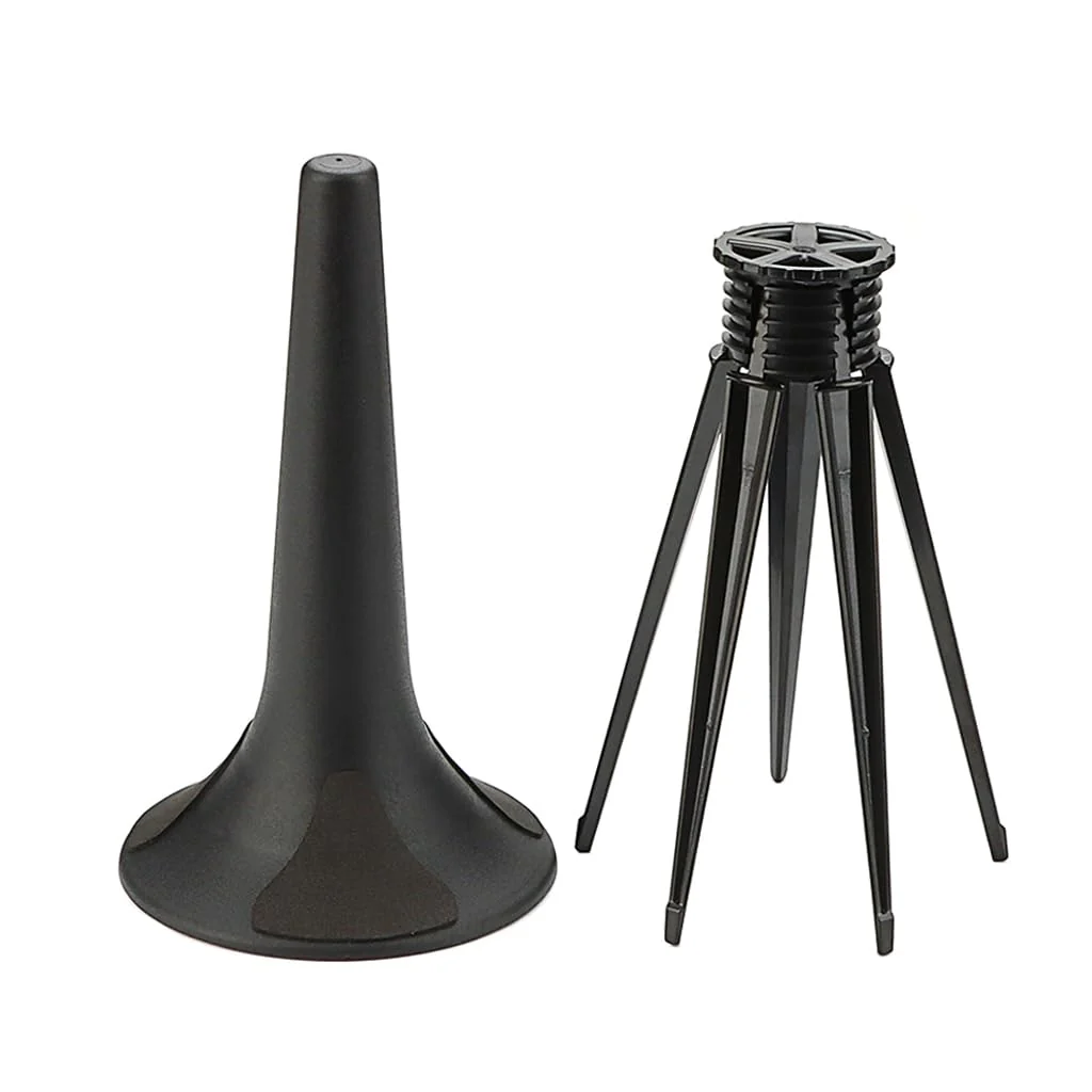 1pc Trumpet Stand Portable Trumpet Holder Foldable 5 Leg Stand Detachable Trumpet Flute Stands Trumpets Accessories - Image 3