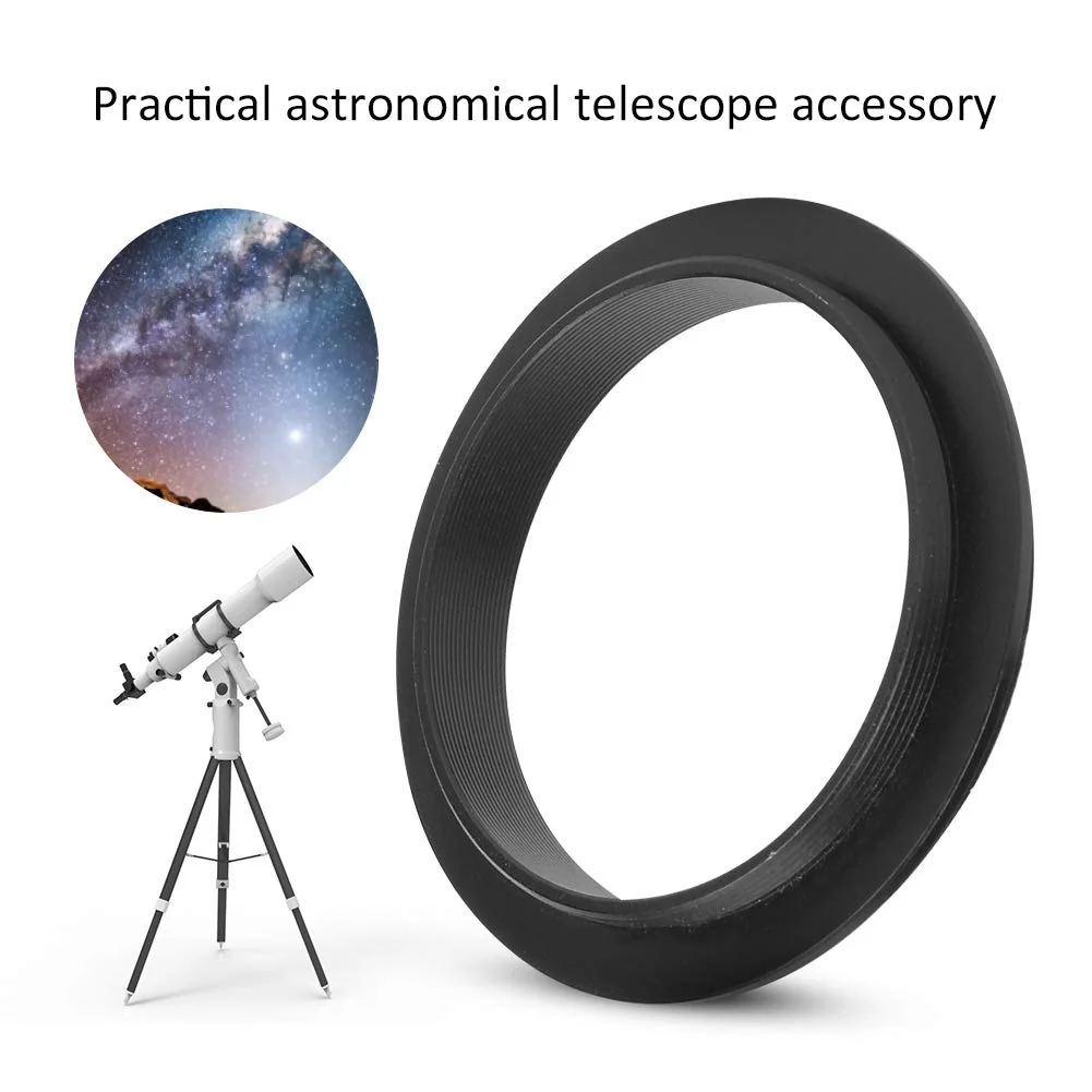 1PCS M48-M54 Adapter Astronomical Telescope Ring, M48-M54 Adapter Ring for Astronomical Telescope - Black - Image 2