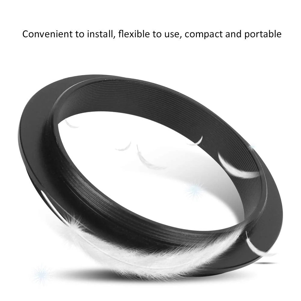 1PCS M48-M54 Adapter Astronomical Telescope Ring, M48-M54 Adapter Ring for Astronomical Telescope - Black - Image 4