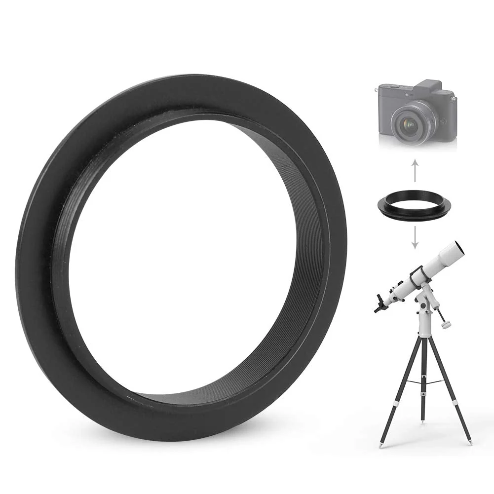 1PCS M48-M54 Adapter Astronomical Telescope Ring, M48-M54 Adapter Ring for Astronomical Telescope - Black - Image 5