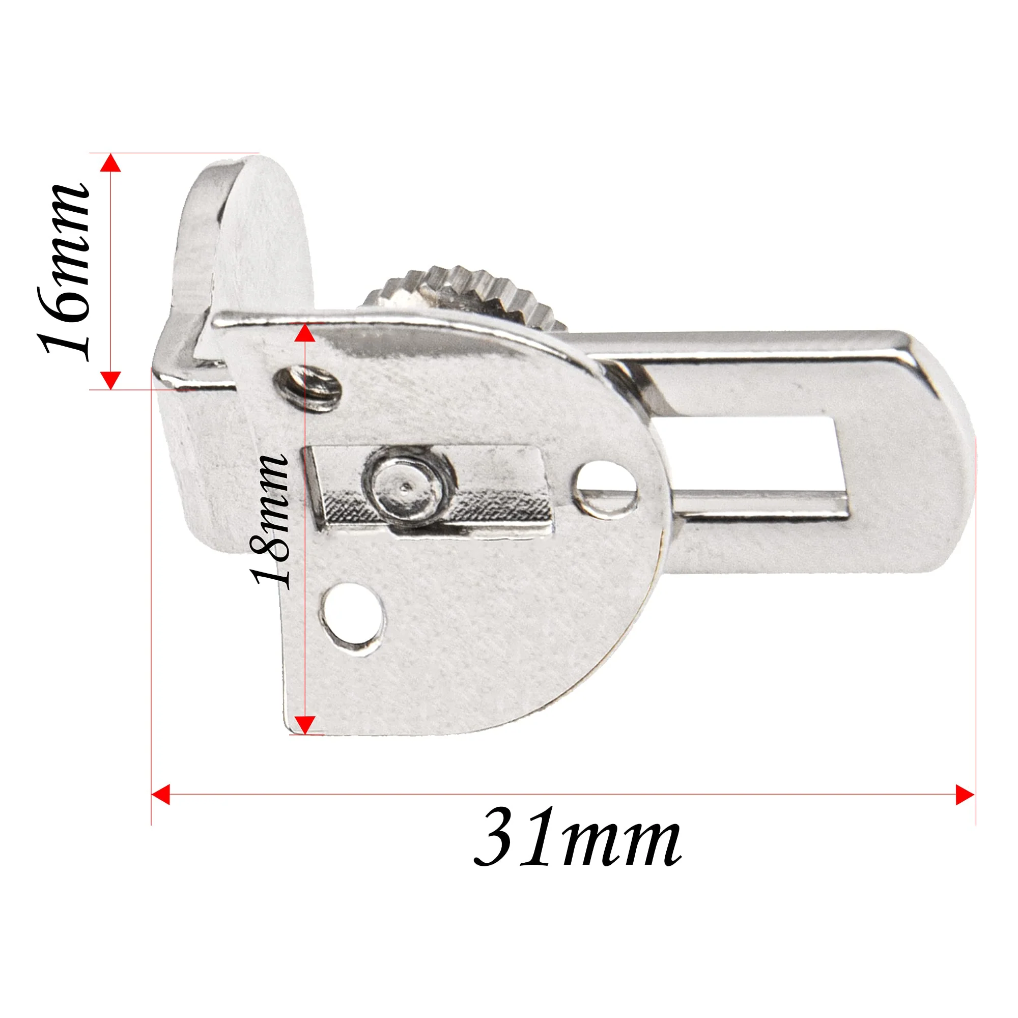 1Pcs Yootones Clarinet Metal Thumb Finger Rest with Screws Compatible with Clarinet Oboe Woodwind Instrument (Silver) - Image 3