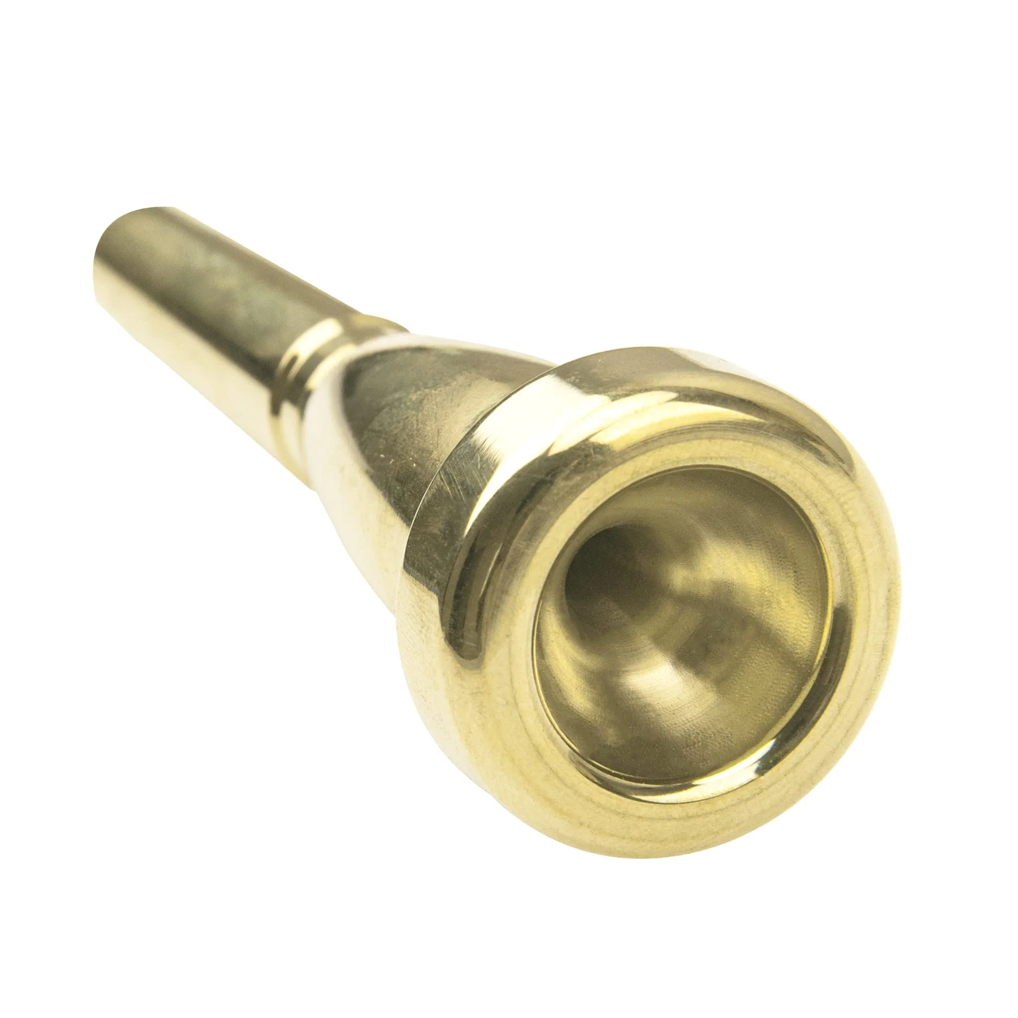 1Pcs Yootones Metal Gold Plated Trumpet Mouthpiece Compatible with Trumpet Accessories Parts (3C) 3C - Image 3