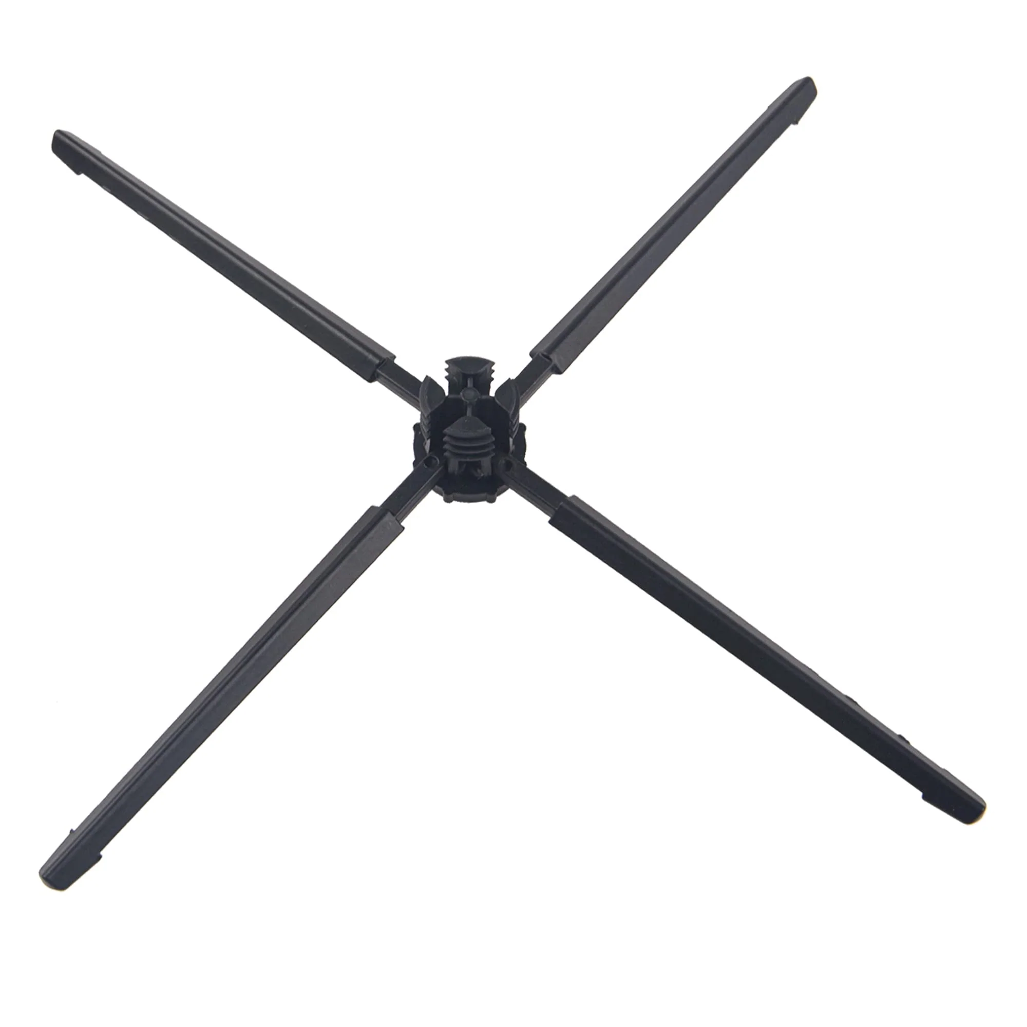 1Pcs Yootones Portable Flute Stand Holder Foldable Support 3-Leg Stand Compatible with Flute Wind Instrument Accessory (Black) - Image 5