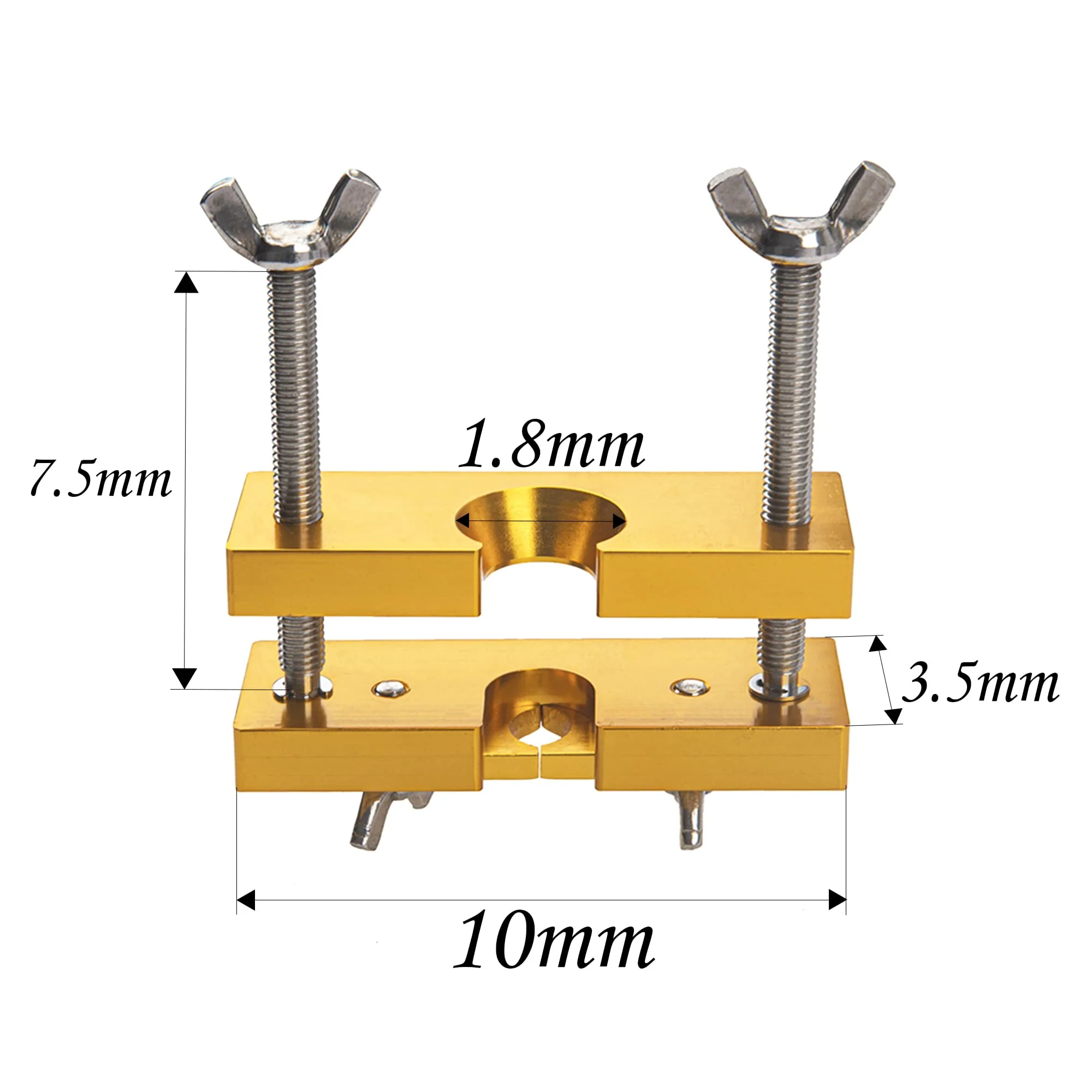 1Pcs Yootones Trumpet Mouthpiece Puller Tool Adjustable Mouthpiece Puller Remover Compatible with Instruments Trumpet Trombone Horn (Gold) gold - Image 5