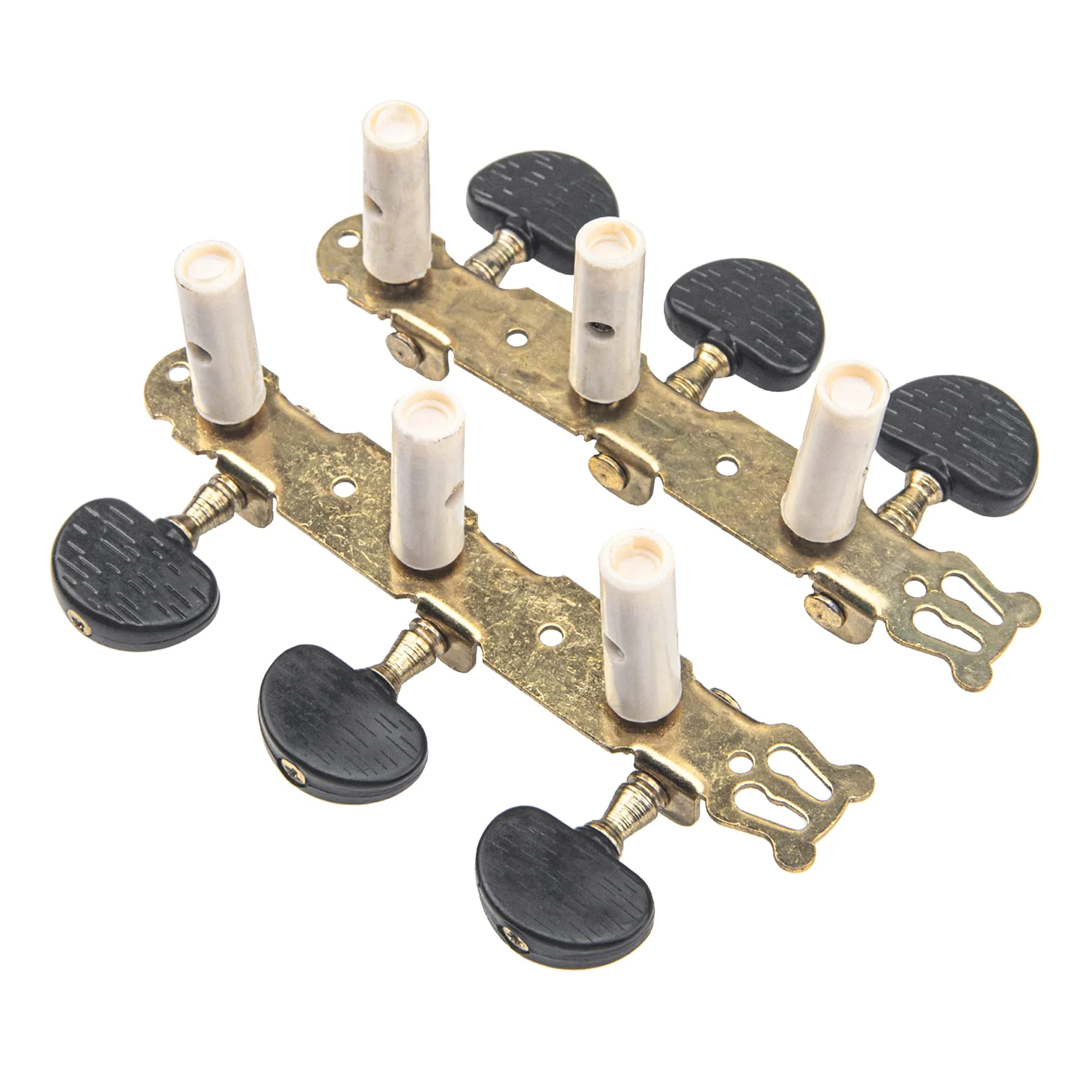 1Set Yootones Classical Guitar String Tuning Keys Pegs Guitar Machine Heads Tuning Key Pegs 3+3 Tuners(L&R) Compatible with Classical Guitar - Image 2