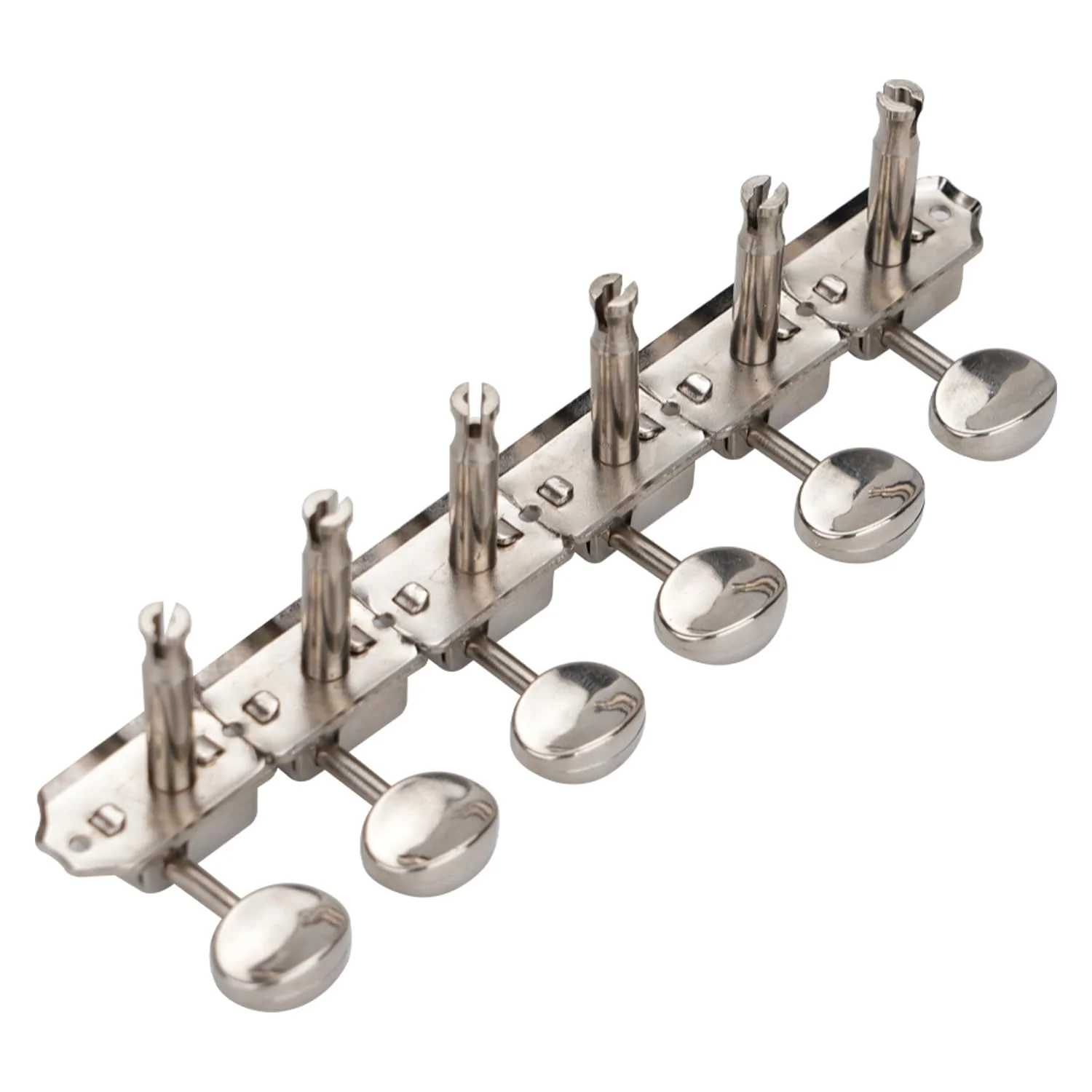 1Sets 6 inline Vintage Guitar Tuners Tuning Pegs Machine Heads for Squier Fender Strat/Tele Style Electric Guitar Nickel - Image 4