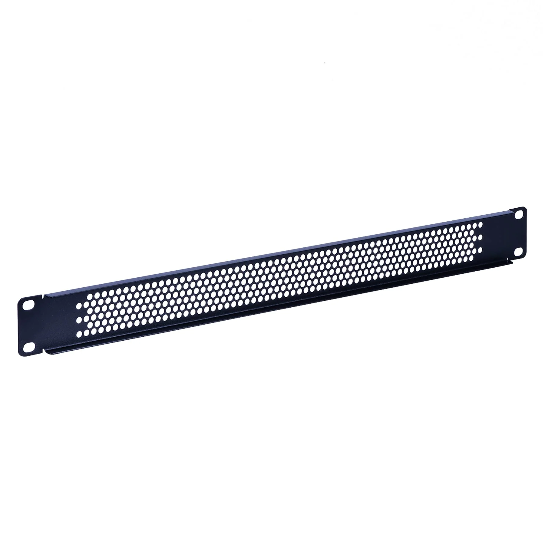 1U Blank Rack Mount Panel Spacer with Venting for 19in Server Rack Enclosure or Network Cabinet – 2 Pack, Black 1U - Image 3