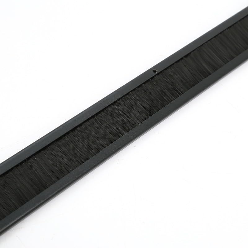 1U Brush Panel (2 Pack) 19 inch Rackmount Strip Cable Management Spacer for Network Server Rack Cabinet Enclosure - High Density Filler (Increased Airflow - Decreased Dust Acumulation) - Image 3