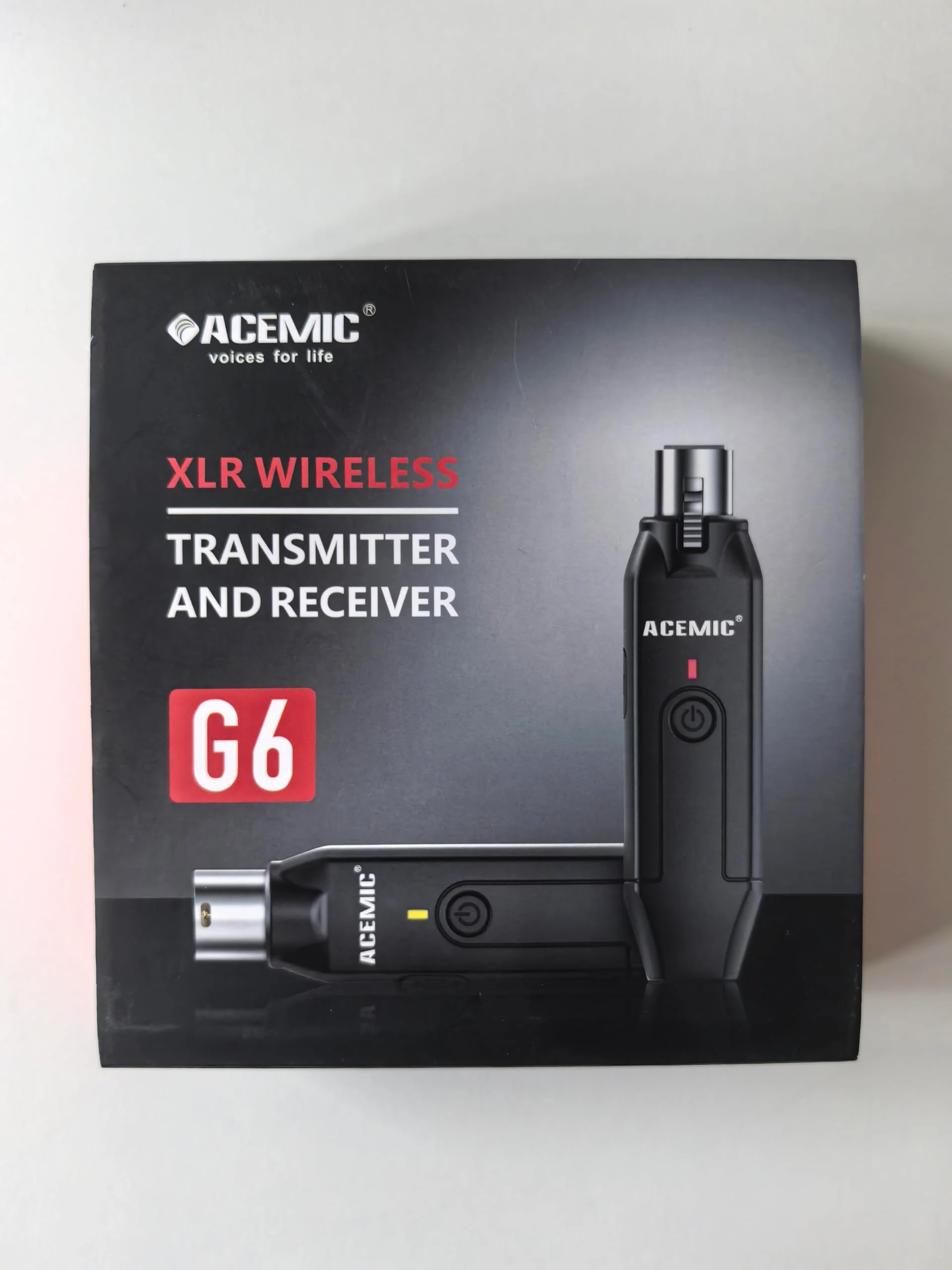 2.4G Wireless Microphone Audio Transmitter and Receiver System Plug-on XLR Mic Adapter 6 Channels for Dynamic Mic, Audio Mixer, PA System, G6 - Image 8