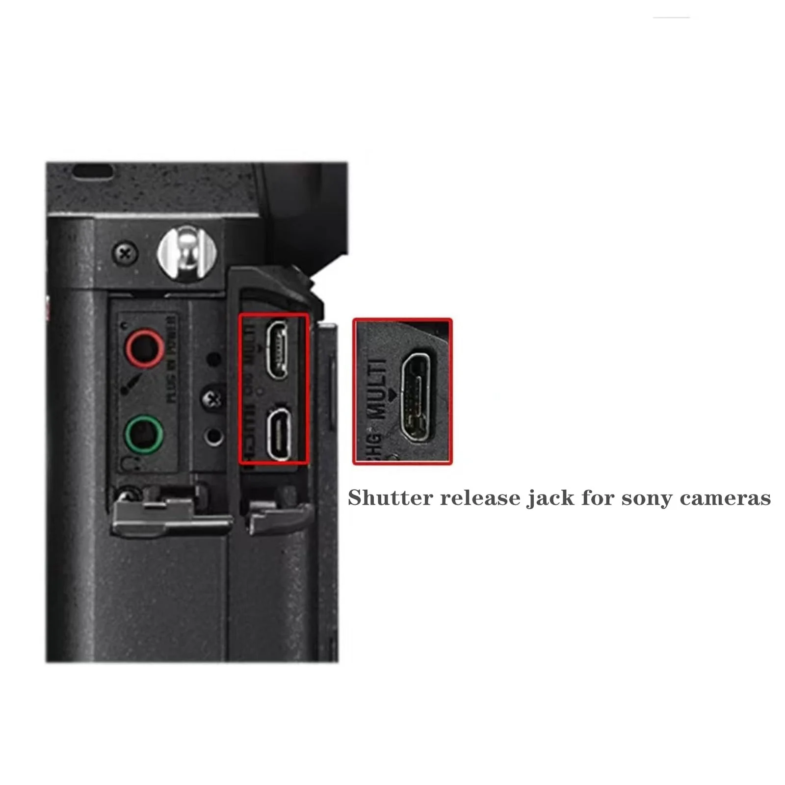 2.5mm-S2 300cm/ 118-inch Extension Cable Shutter Release Connection Cable (Multi USB) for Sony Cameras to Connect The Shutter Remote Control Wireless Timer (2.5mm-S2 118in/3m) 2.5mm-S2 118in/3m - Image 3