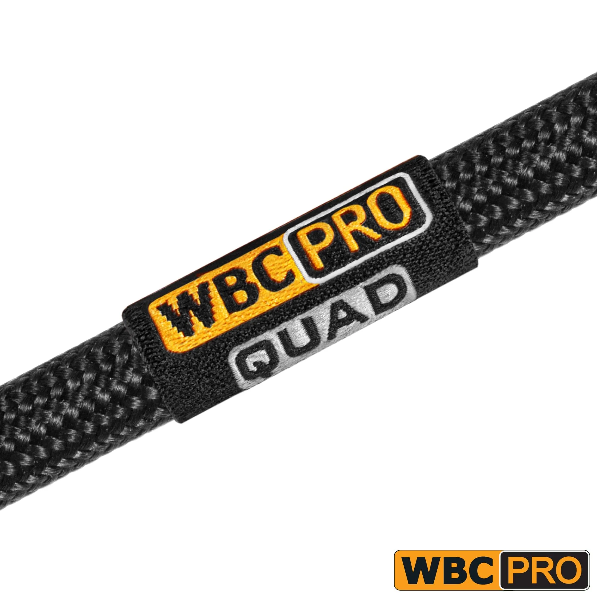 2 Foot - WBC-PRO-Quad Ultra-Silent Ultra-Flexible Balanced Star-Quad Cable with Amphenol Male & Female XLR Plugs & Black Tweed Jacket - Image 4