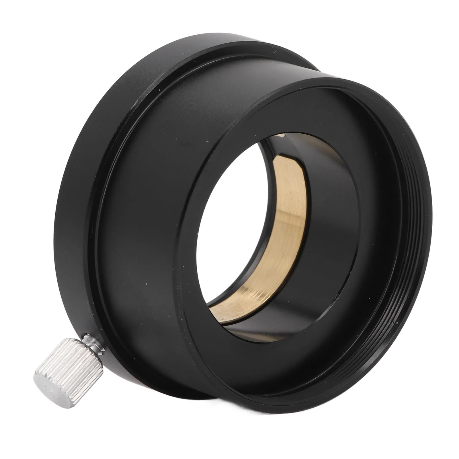2 Inch to 1.25 Inch Telescope Eyepiece Adapter, Accurate Thread Telescope Eyepiece Mount Adapter Easy Installation Full Metal Black for Telescope Accessories - Image 3