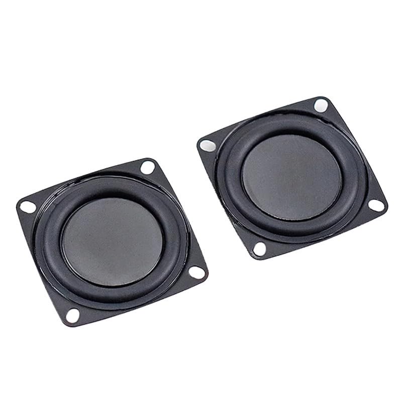 2 Pack 4 Inch Woofer Vibrating Membrane Iron Rubber Vibration Diaphragm Plate Replacement Passive Radiator Film for Bass Speaker Subwoofer Loudspeaker Audio DIY Repair - Image 4