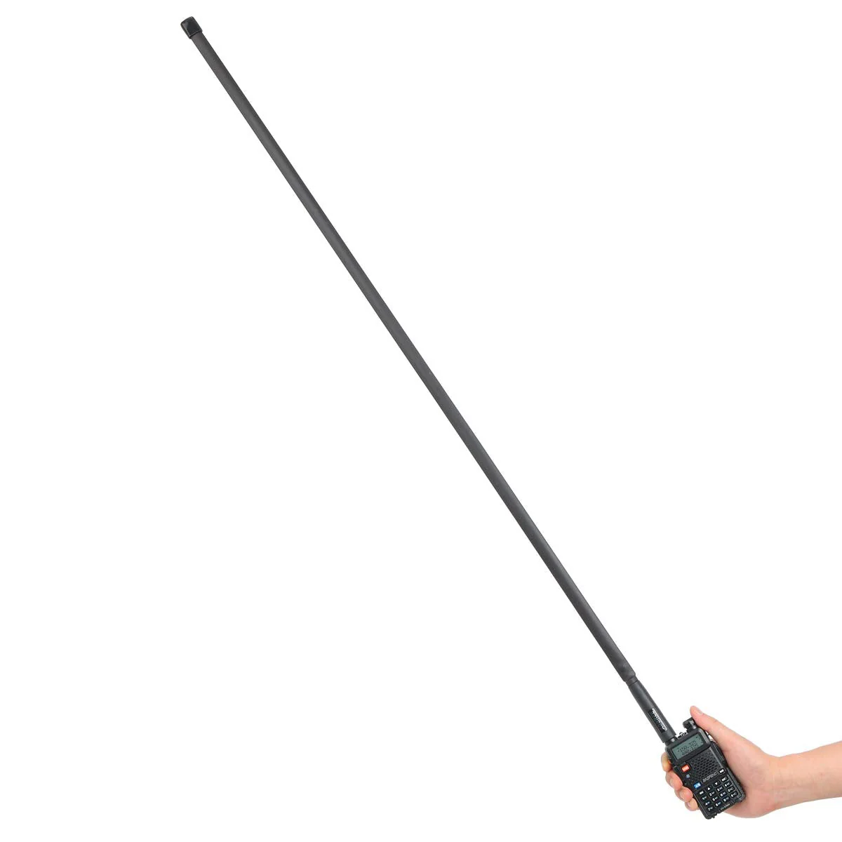 2 Pack ABBREE 42.5-Inch Length SMA-Female Dual Band 144/430Mhz Foldable CS Tactical Antenna for GMRS Radio Baofeng UV-5R BF-F8HP 5RM UV-21R UV-5G Plus GM-5RH K5PLUS AR-152 GM-15PRO Radio Antenna - Image 9