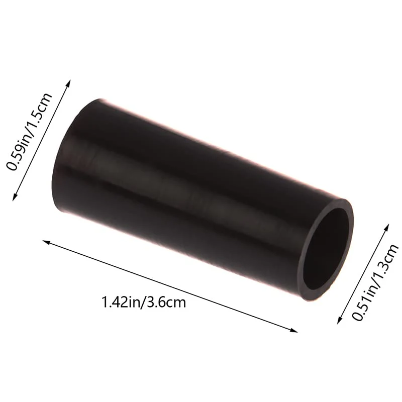 2 Pack Alto Saxophone Neck Cork Sleeve Replacement Sax Bend Neck Joint Rubber Silicone Case Protector Instead of Cork Sheet for Instrument Accessories Sax Repair Parts - Image 7