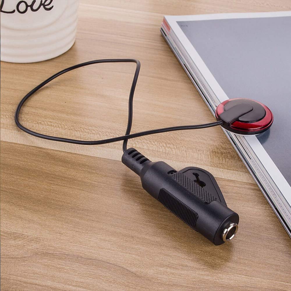 2 Pack - Contact Microphone Piezo Pickup Violin Microphone Pickup for Cello Banjo Ukulele Mandolin Guitar Microphone Pickup with 6PCS Guitar Picks - Image 8