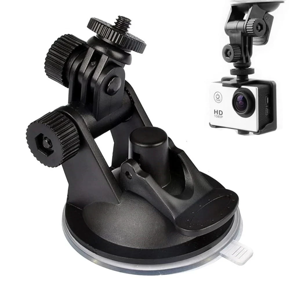 2 Pack Dash Cam Suction Cup Mount with 1/4 Screw Thread Windshield Camera Holder Stand for Car Dashcam GPS Driving DVR Action Camcorder Phone Bracket Video Recorder - Image 5