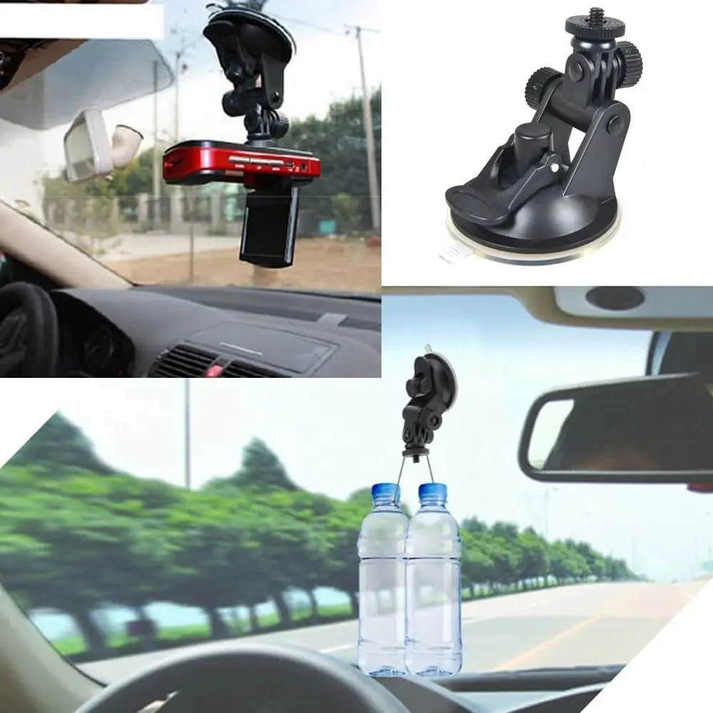 2 Pack Dash Cam Suction Cup Mount with 1/4 Screw Thread Windshield Camera Holder Stand for Car Dashcam GPS Driving DVR Action Camcorder Phone Bracket Video Recorder - Image 7